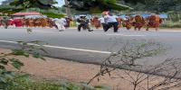 Buddhist monks march in Vavuniya as Sri Lanka escalates Sinhalisation